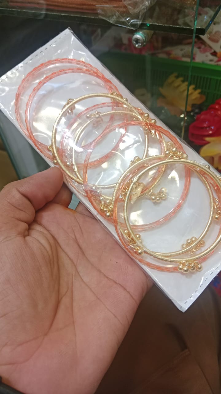 Multicolor Kashmiri Ghungroo Glass Bangle Set – 1 Dozen (12) Traditional Bangles for Women